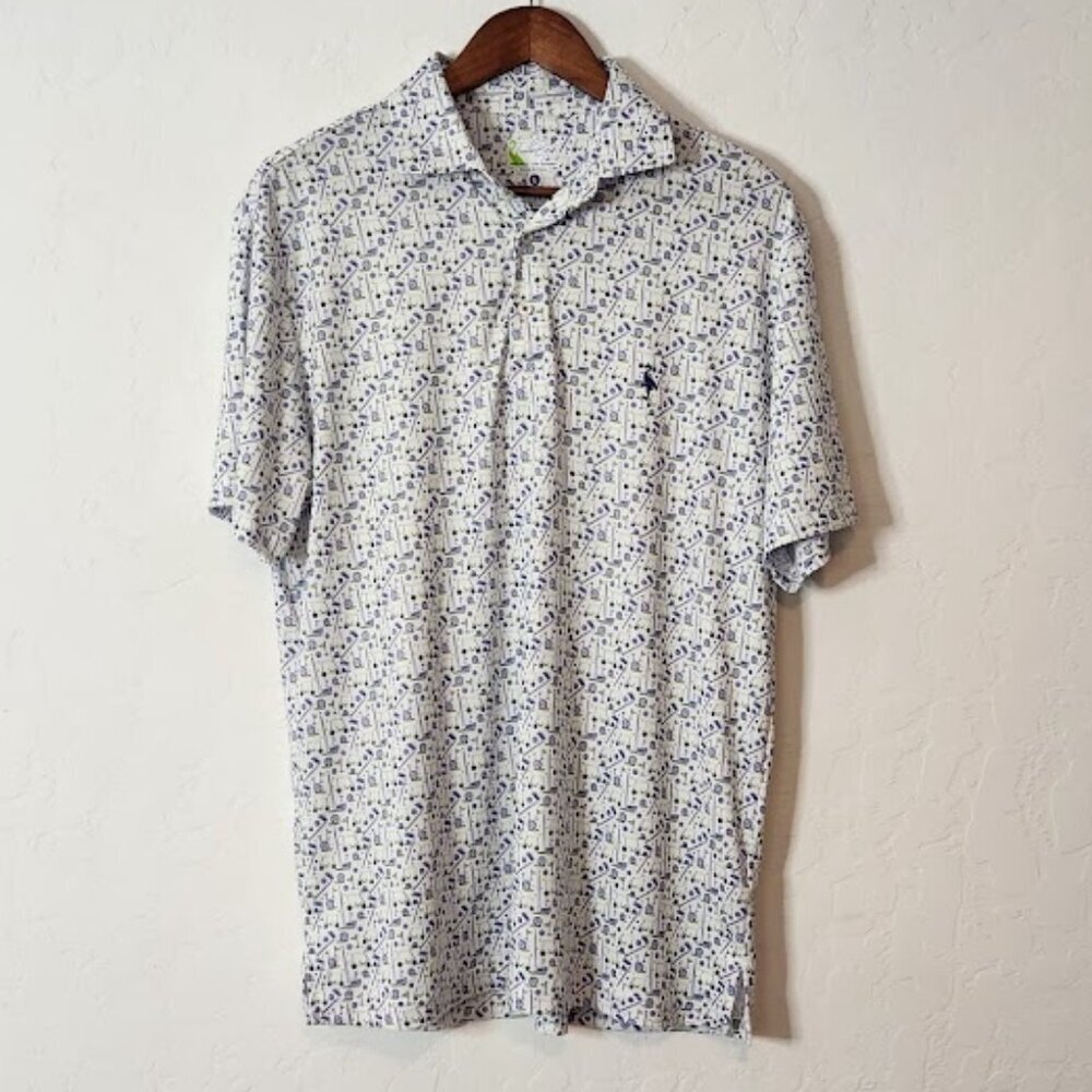 TailorByrd Men's Golf Polo Shirt Size Large